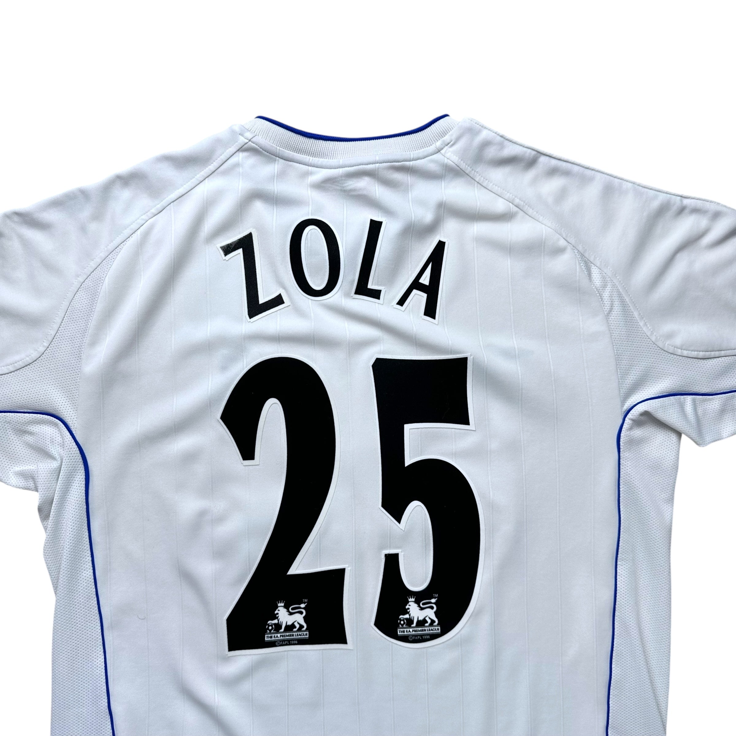 Chelsea 2001-03 Away Shirt (L) Zola #25